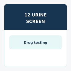 12 Panel Urine Drug Test