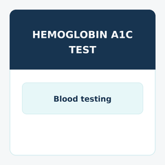 Hemoglobin A1C