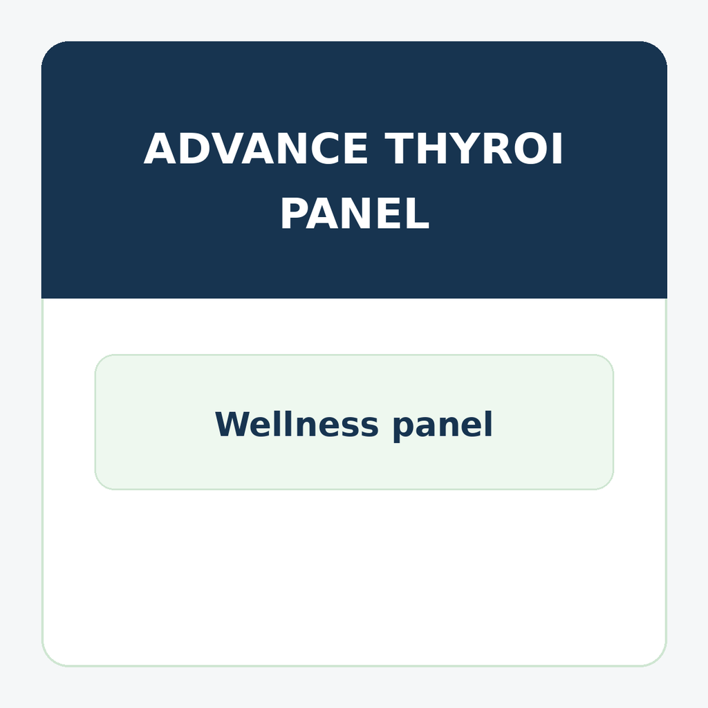 Advance Thyroid package