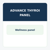 Advanced Thyroid Package blood test for TSH, Free T3, Free T4, and thyroid antibodies screening