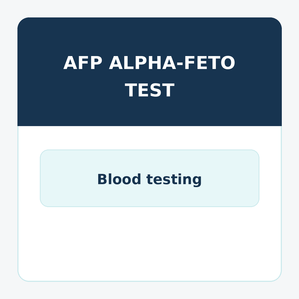 AFP; Alpha-fetoprotein