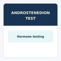 Androstenedione, LC/MS/MS