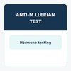 Anti-Müllerian hormone blood test for ovarian reserve and fertility screening