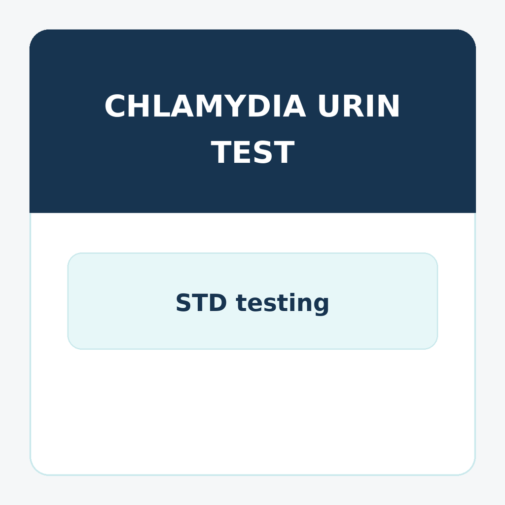 Chlamydia Test Urine