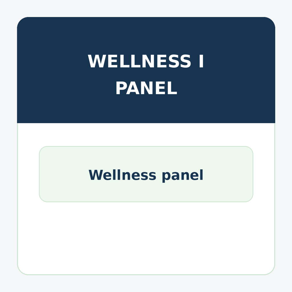 Wellness Panel I