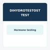 Laboratory LC/MS/MS analysis equipment testing dihydrotestosterone hormone levels
