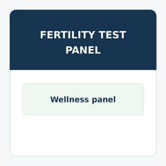 Fertility Testing Panel I Female