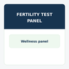 Female Fertility Testing Panel I blood test for Estradiol, FSH, and LH hormone screening