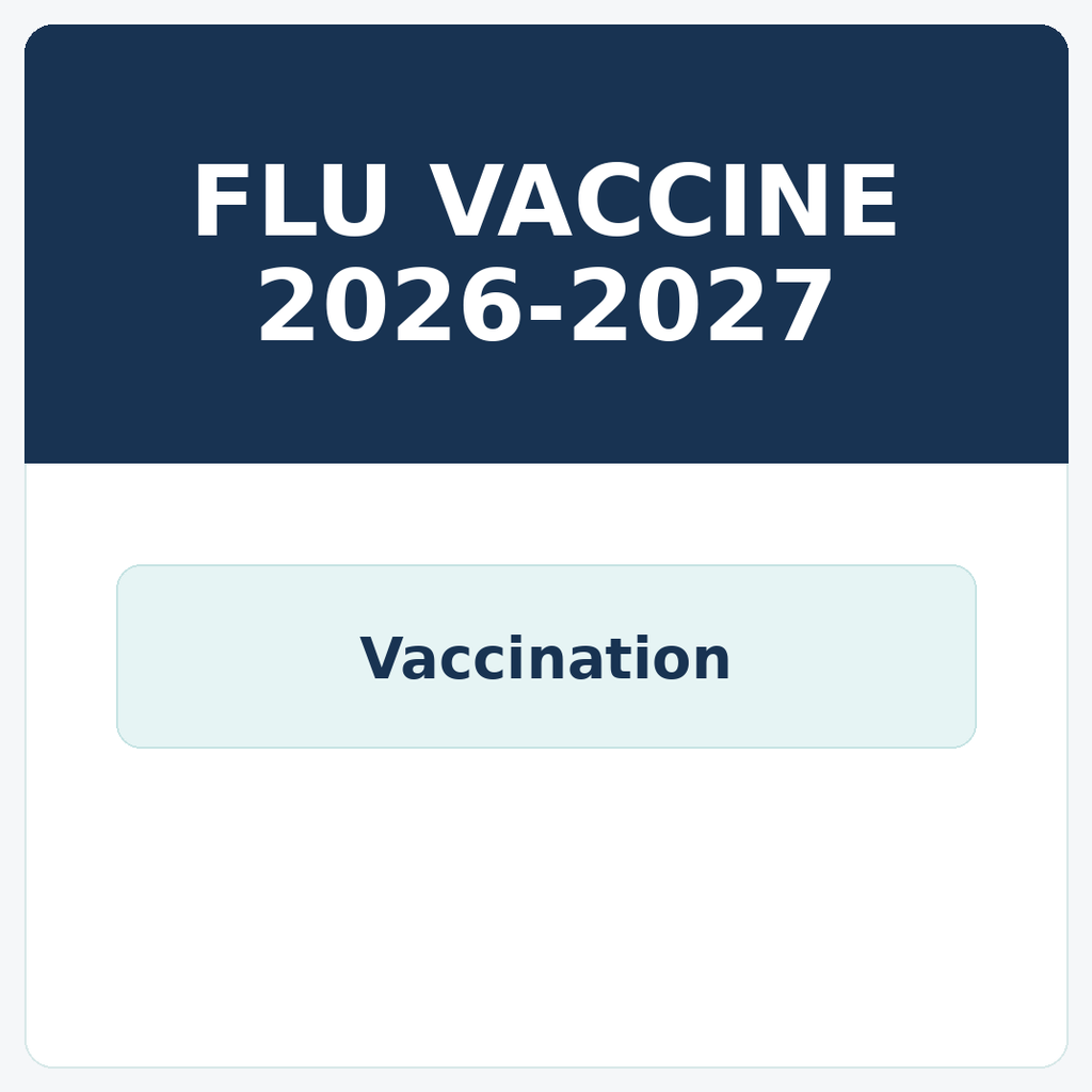 Flu Vaccine 2026-2027 - SchoolTiters vaccination product image