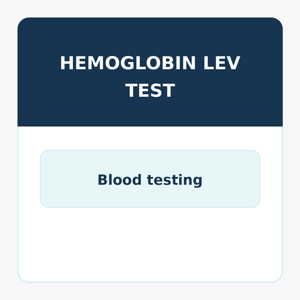 Hemoglobin Level