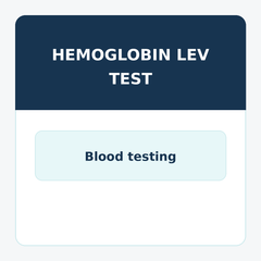 Hemoglobin Level
