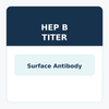 Hep B Titer- (Hep B Surface, antibody) Quantitative