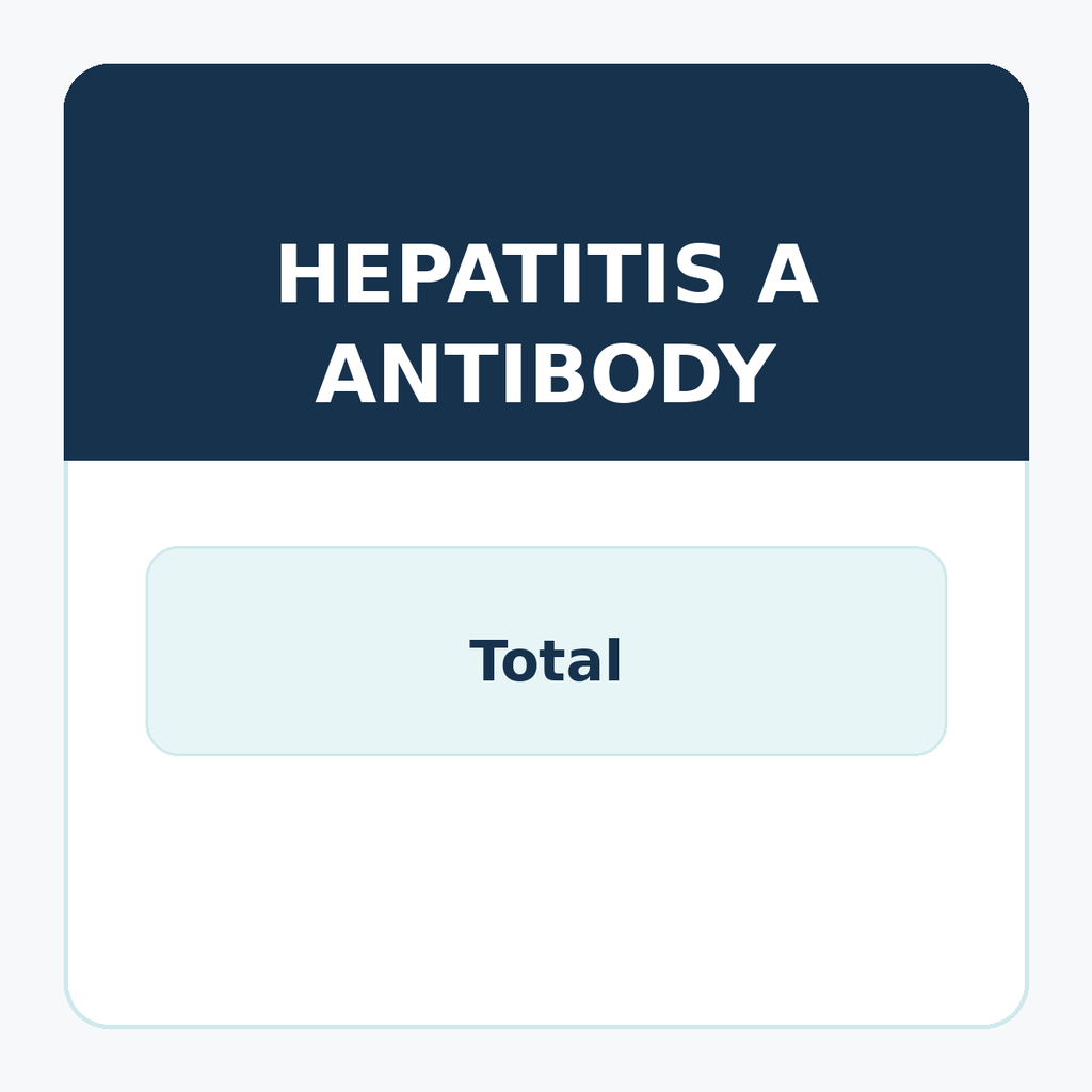 Hepatitis A Antibody, Total