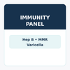 Immunity Panel - Hepatitis B, MMR & Varicella Titer Panel