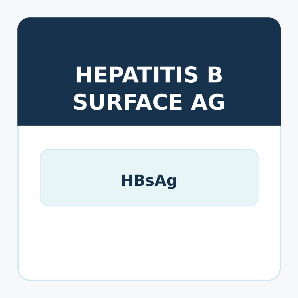 Hepatitis B Surface, antigen w/Reflex