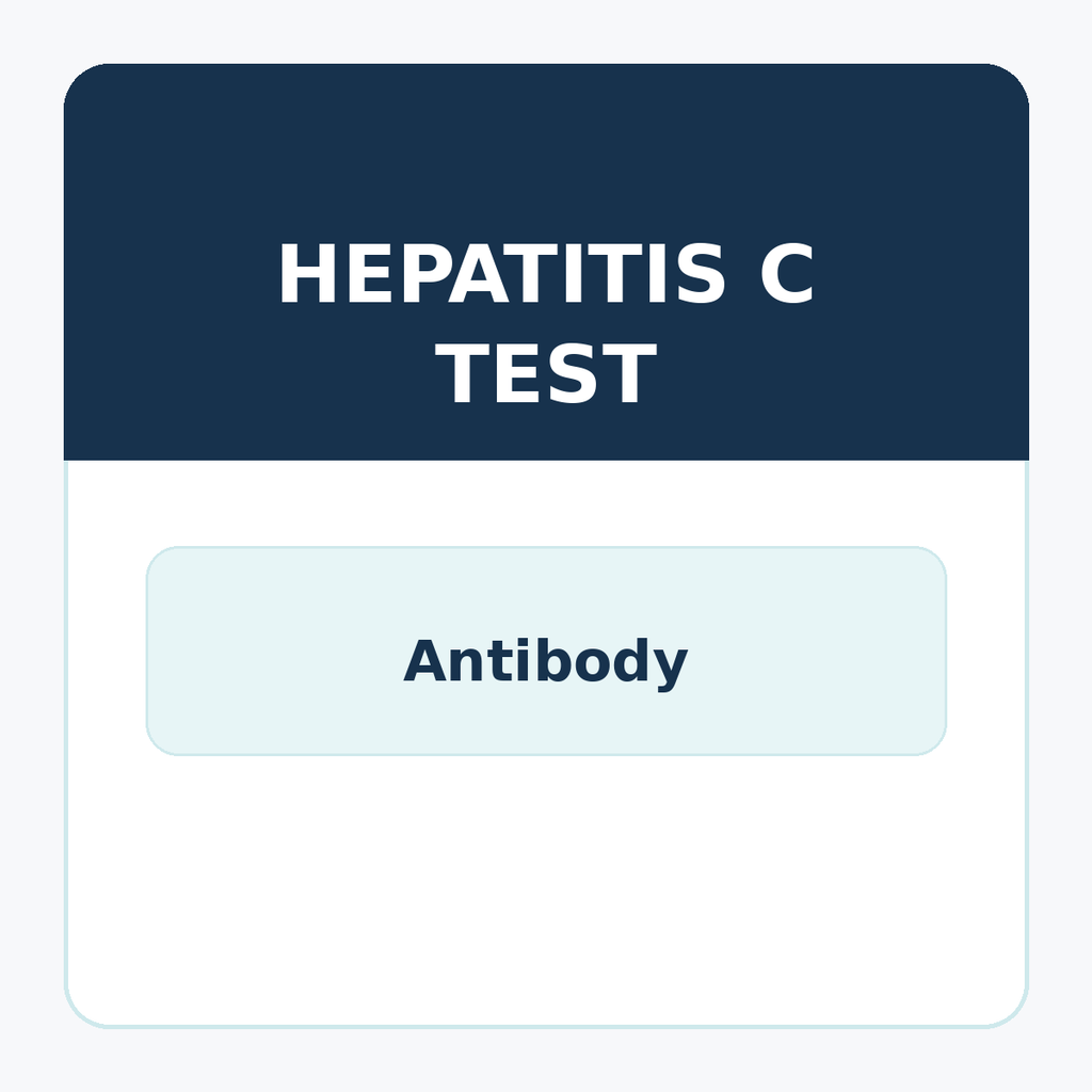 Hepatitis C Test