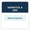 Hepatitis A IGM Blood Test