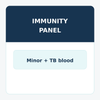 Immunity Panel +  TB Quantiferon for Minor
