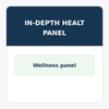 In-Depth Health Lab Check comprehensive blood test panel for wellness, hormone, thyroid, heart, nutrient, and metabolic markers
