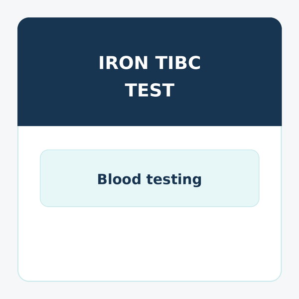 Iron & TIBC Blood Test | Iron Binding Capacity | LabReqs – LabReqs.com