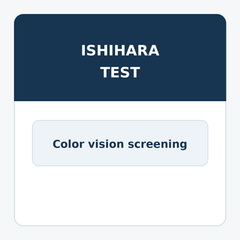 Ishihara Test