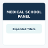 Medical School Immunity Titer panel