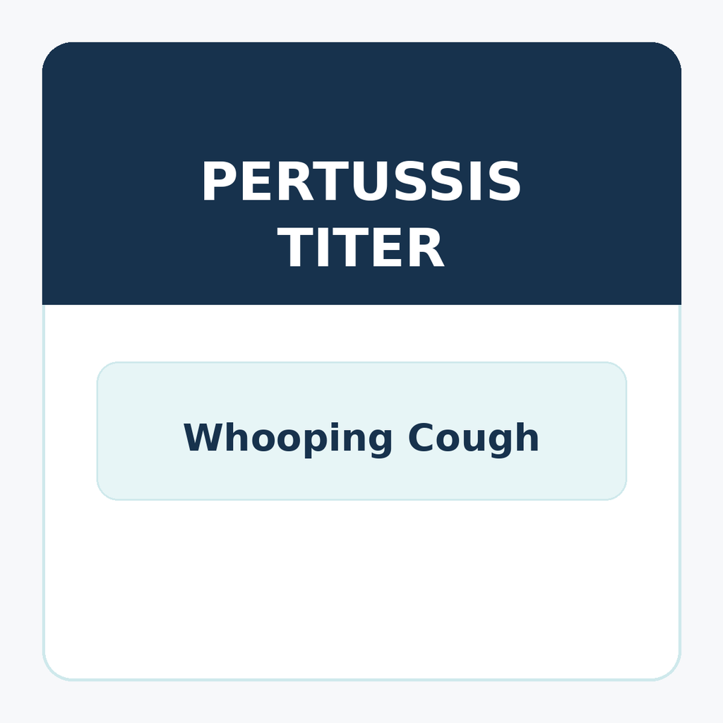 Pertussis Titer