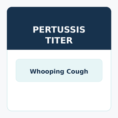 Pertussis Titer