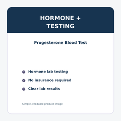 Progesterone Blood Test details