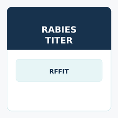 Rabies Titer test-humans only