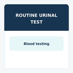 Routine Urinalysis