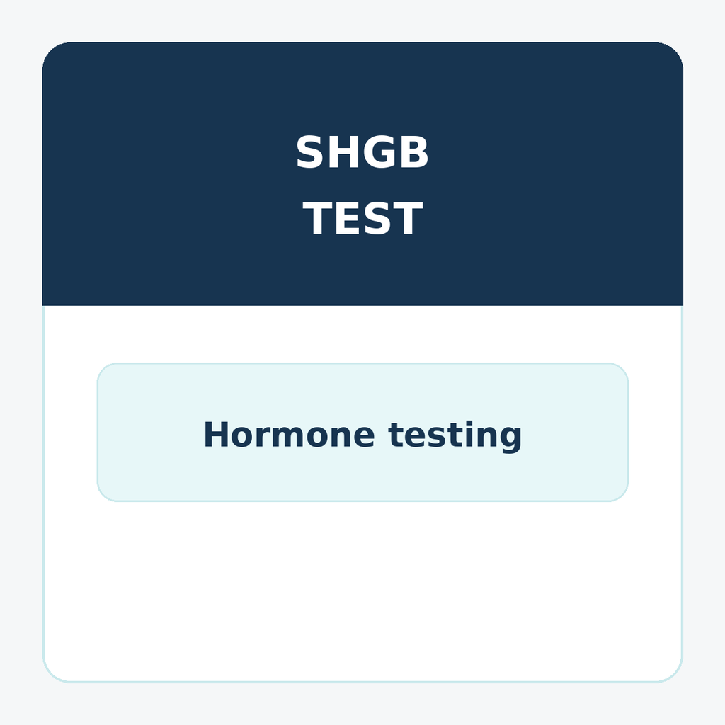 SHGB (Sex Hormone Binding Globulin)