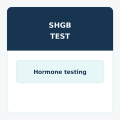 SHGB (Sex Hormone Binding Globulin)