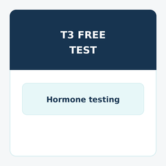 T3 Free Thyroid Test