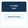T3 Free Thyroid Test