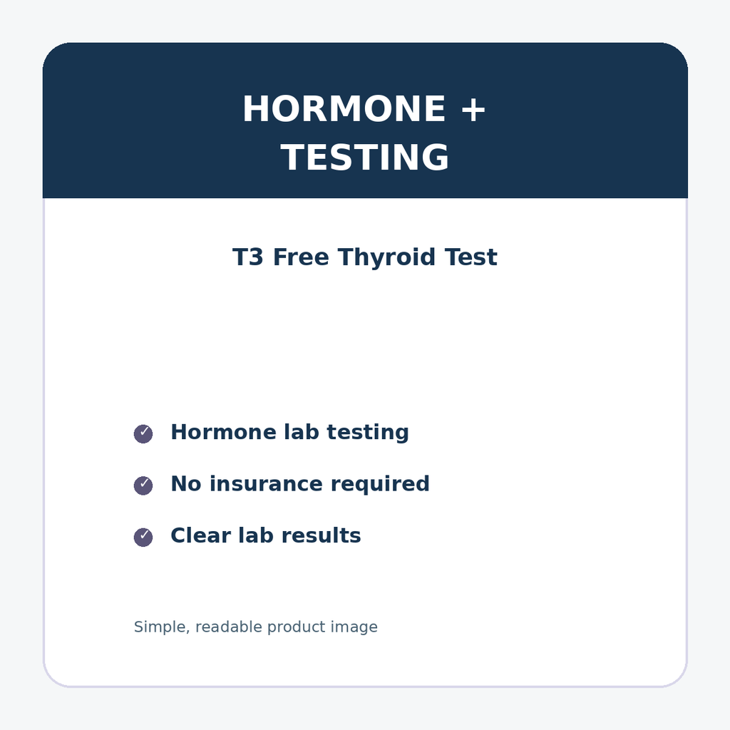 T3 Free Thyroid Test details