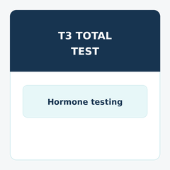 T3 Total Thyroid Test