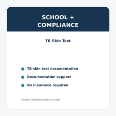 TB Skin Test compliance details