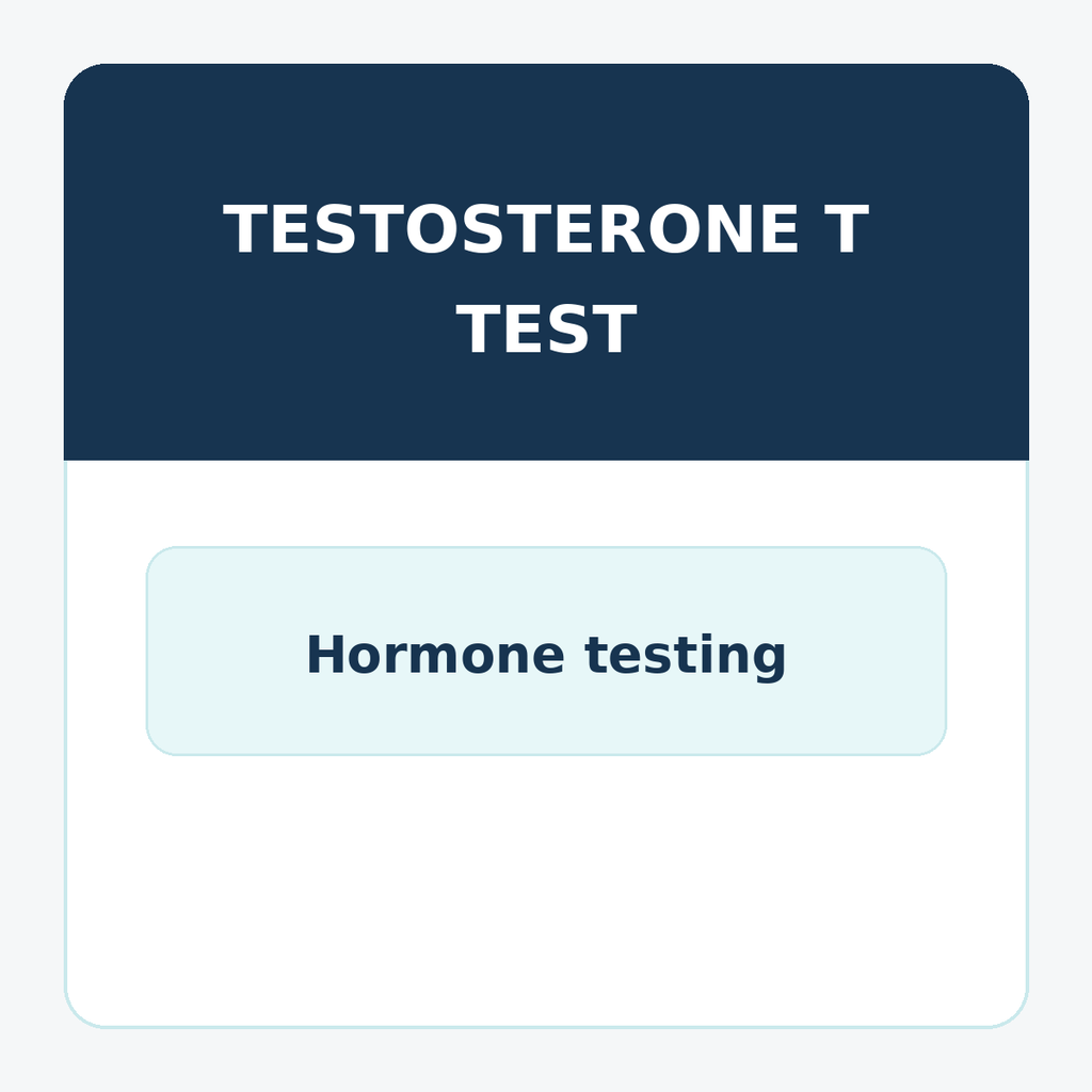 Testosterone, Total