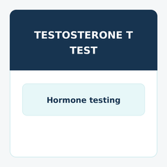 Testosterone, Total