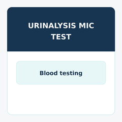 Urinalysis with Microscopic Exam
