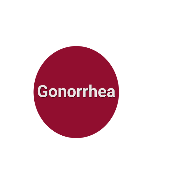 Gonorrhea –